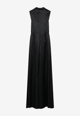 Maison Margiela Long Fluid Dress Black S29DG0065M36123/T_MARGI-900