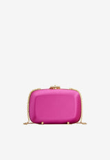 Roger Vivier Rose Vivier Satin Clutch Pink RBWAPBD2100RS0/T_ROGVI-M807