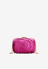 Roger Vivier Rose Vivier Satin Clutch Pink RBWAPBD2100RS0/T_ROGVI-M807