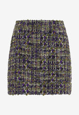Tweed Mini Skirt