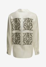 Max Mara Filtro Maxmarabesque Long-Sleeved Silk Shirt White 2621116051600MXMFILTRO002_f9d5e792-5749-4e41-ad13-3fe191901037