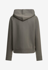 S Max Mara Marea Zip-Up Hooded Sweatshirt Gray 2629926021600SMMMAREA001_c5d416d5-5246-42d6-90d5-9d2ce1eab80c