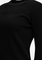 Max Mara Manto Long-Sleeved T-shirt Black 2621366082600MXMMANTO003_1bae5f79-f99f-4aaf-b840-a2a15e601a52