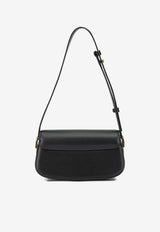 AMI PARIS Small Paris Paris Leather Shoulder Bag Black ULL719.AL02080015_02bd9ad7-3fa1-4f03-b3bc-04abaf1eba05