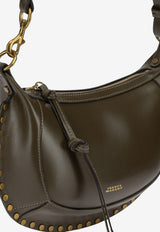 Isabel Marant Small Oskan Moon Shoulder Bag Green 23PPP0003FAA1C01M67DO_5edefe36-a8bd-4425-994c-e2eb4585af76