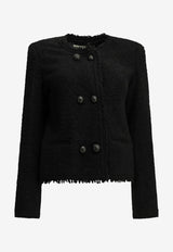 Isabel Marant Suely Double-Breasted Blazer Black 26AVE0751FAD3E05I01BK_d0b79c85-e2c0-434d-b8ea-ee54f7f49a8f