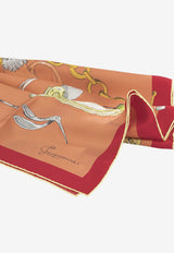 Jacquemus Le Grand Cocktail Silk Scarf Orange ACU00874AW00263PRINT COCKTAIL ORANGE_9d82cd24-e389-4e9e-8eac-07958f7d04a8