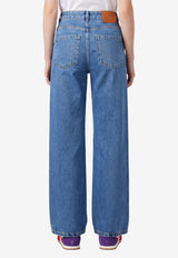 Loewe Anagram Baggy Jeans Blue S359Y11XEB--5320