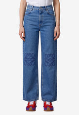Loewe Anagram Baggy Jeans Blue S359Y11XEB--5320