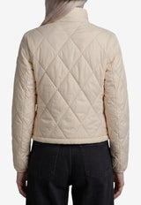 Burberry Bramford Quilted Jacket White 8127008--C6056