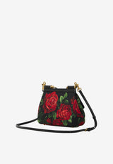 Dolce & Gabbana Small Sicily Rose Print Top Handle Bag Multicolor BB6003-BX778-HN6EJ