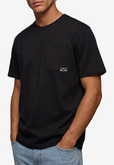 Loewe Anagram Embroidered T-shirt Black H526Y22XDS--1100