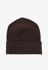 Brunello Cucinelli Monili Ribbed Beanie Brown M12163199C9792_Caffè_70014667