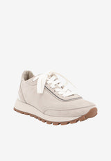 Brunello Cucinelli Suede Leather Sneakers Beige MZSFG3318C9593_QUARZO_70014833