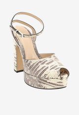 Fendi After 9 125 Python Print Leather Platform Sandals Beige 8X9239AH6F1WYJ_PERGAMENACHIARO_70026575