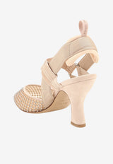 Fendi Colibrì 70 Mesh and Suede Pumps Nude 8J9243B18MF1XJX_NUDEBLACK_70026684