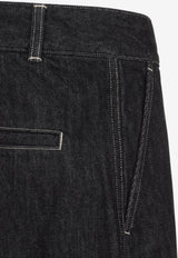 Minard Curved-Leg Jeans