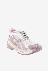 Balenciaga Runner Glitter Sneakers Lilac 772767WRNGF9550_WHITELILACPINK_70347909