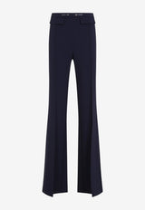 Stretch Crepe Tailored Pants