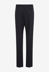 Tapered-Leg Stripe Pants