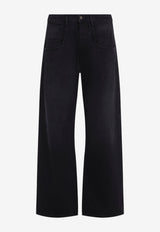 Straight Washed Jeans