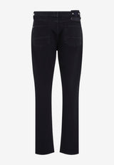 Logo Patch Slim Jeans