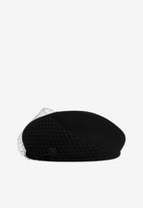 Bonni Veil Wool Felt Hat