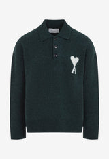 Ami De Coeur Alpaca Blend Polo Sweater