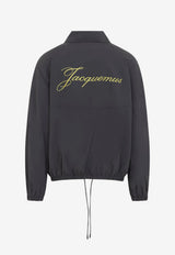 Signature Logo Zip-Up Jacket