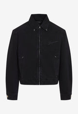 La Veste De-Nimes Zip-Up Jacket