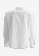AMI PARIS Ami De Coeur Casual Shirt White BFUSH063.CO0031168_bf386a85-64e8-4009-bcf2-3cef25dbb9a5
