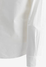AMI PARIS Ami De Coeur Casual Shirt White BFUSH063.CO0031168_bf386a85-64e8-4009-bcf2-3cef25dbb9a5