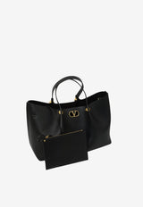 Valentino Large VLogo Signature Tote Bag Black 9W2B0T82-WLA-0NO