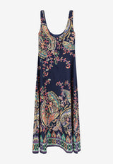 Etro Printed Midi Dress Multicolor WRHA055599SPSI1X0883_Multicolore_40468319