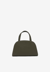 Tory Burch Small Romy Bowling Bag in Pebbled Leather Green 179989325_390f41fd-146c-4e0b-8a5f-ea24f296f9fa