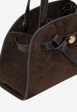 Tory Burch Small Romy Suede Bowling Bag Brown 183362201_3f704b40-8569-4819-865e-cdf0566b8714