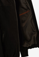 Herno Suede Hooded Down Jacket Brown PL00032UR181518800_d4660097-554d-47db-a0c3-28a660fd23a0