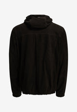 Herno Suede Hooded Down Jacket Brown PL00032UR181518800_d4660097-554d-47db-a0c3-28a660fd23a0
