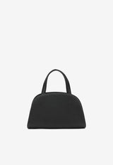 Tory Burch Small Romy Bowling Bag in Pebbled Leather Black 179989001_6192e033-e789-44e7-9551-46c290eb5f24