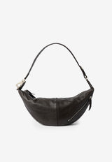 Mini Quiver Clip Grained Leather Shoulder Bag