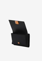 Loewe Anagram Tri-Fold Wallet in Grained Leather Black C821TR2X16--1206
