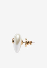 Valentino VLogo Pearl Earrings Pearl 9W2J0BM2-UXM-R5G