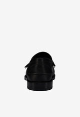 Christian Louboutin Plato Calf Leather Loafers Black 3260183--BK01