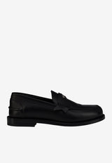 Christian Louboutin Plato Calf Leather Loafers Black 3260183--BK01
