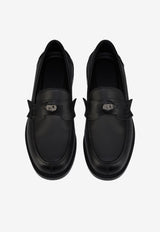 Christian Louboutin Plato Calf Leather Loafers Black 3260183--BK01
