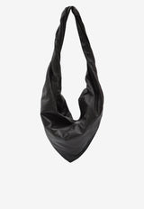 Lemaire Small Scarf Nappa Leather Shoulder Bag Black BG0188-LL0075-MU096