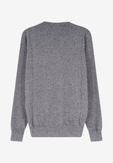 Brunello Cucinelli Cashmere V-neck Sweater Gray MQS00162CF423_GRIGIOSCUROCIOTTOLO_70014762