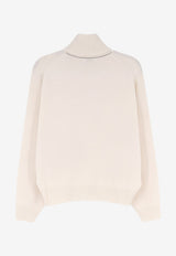Brunello Cucinelli Monili High-Neck Sweater White M12744403C2832_English white_70014852