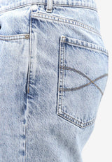 Brunello Cucinelli Washed Straight-Leg Jeans Blue M241PO2090C9011_LIGHTDENIM_70014867