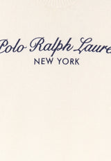 Polo Ralph Lauren Embroidered Logo Wool Sweater Beige 710B26782001_ANDOVERCREAM_70027104